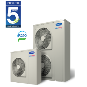 ΑΝΤΛΙΕΣ ΘΕΡΜΟΤΗΤΑΣ CARRIER MONOBLOCK AQUASNAP PLUS R290