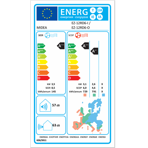 MIDEA SOLSTICE ENERGY 12